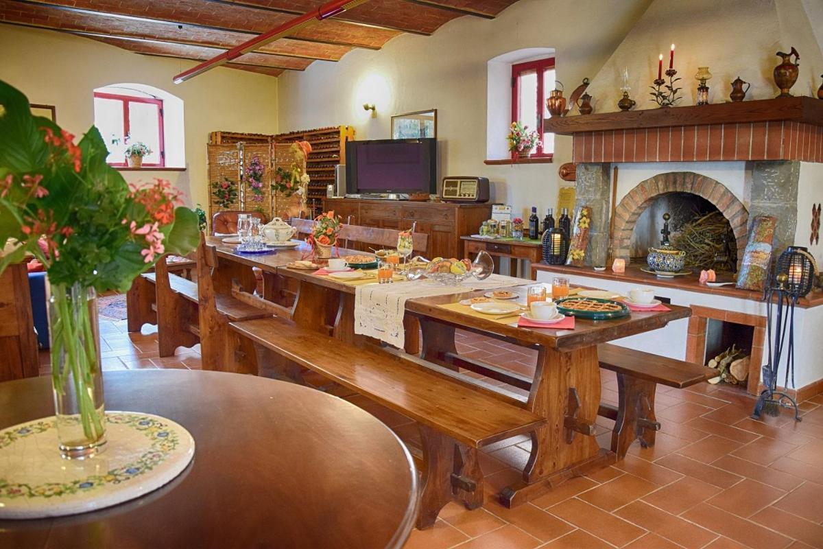 B&B Le Logge Di Sopra Asciano Exteriér fotografie