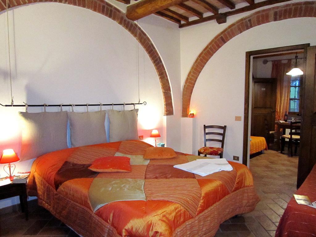 B&B Le Logge Di Sopra Asciano Exteriér fotografie