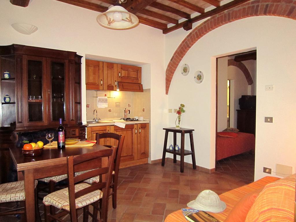 B&B Le Logge Di Sopra Asciano Exteriér fotografie
